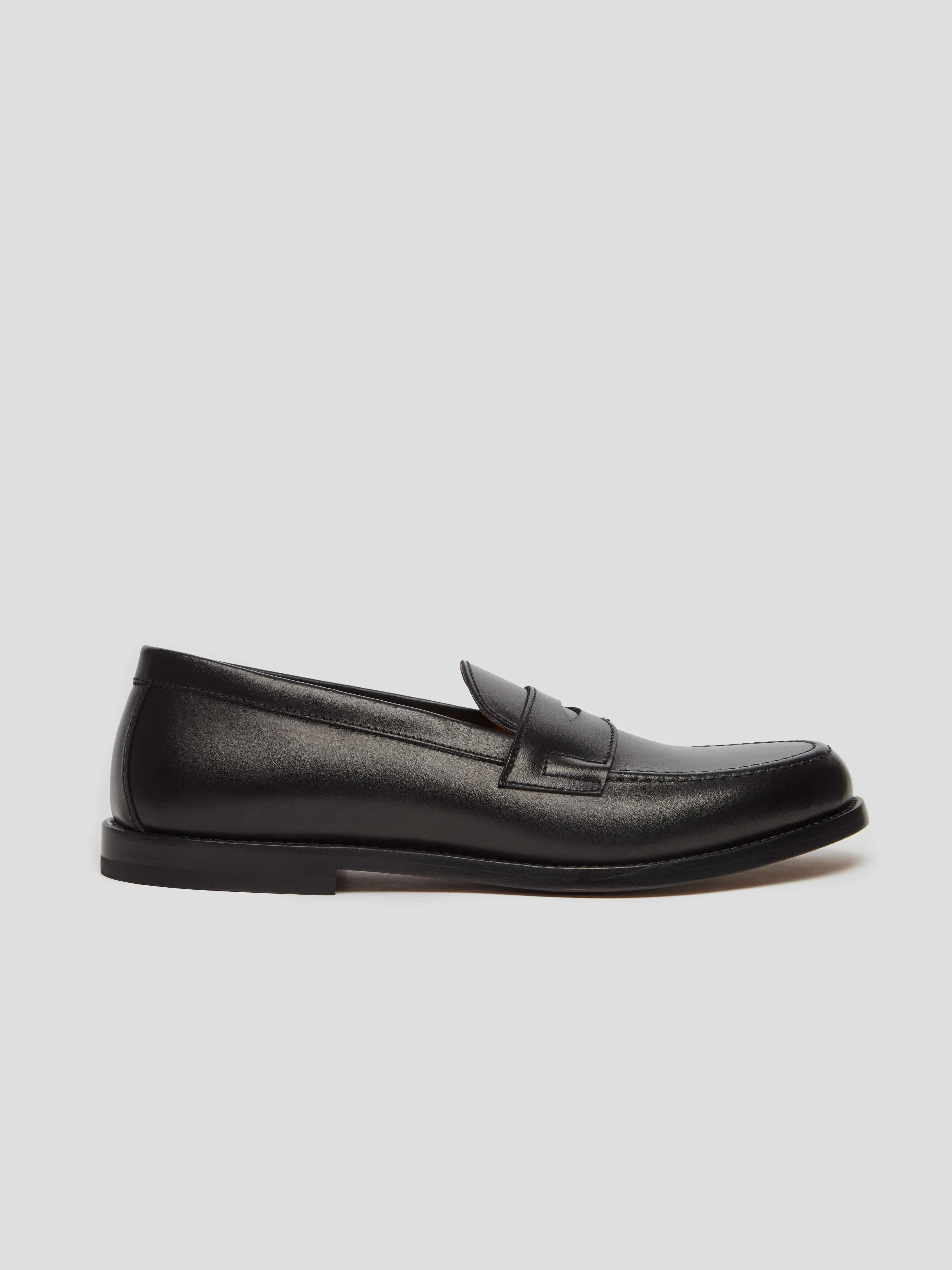 loafer 01 leather black (only for men) 스니커즈와 구두